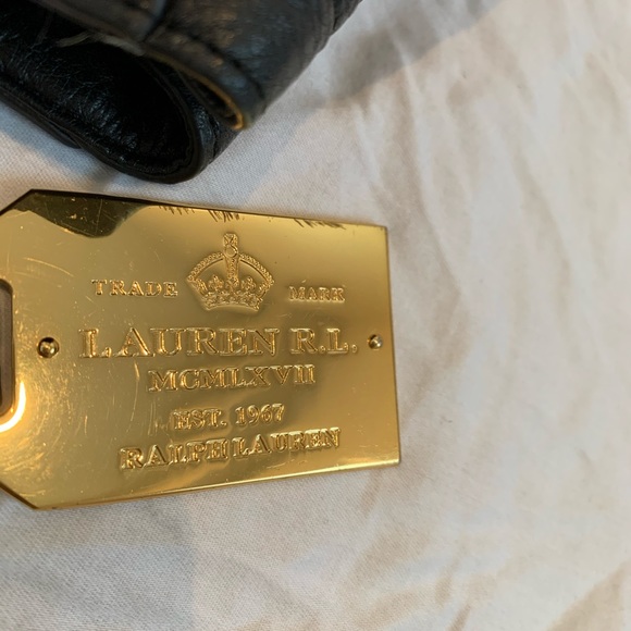 Vintage Lauren R. L. leather Tote - Picture 6 of 8